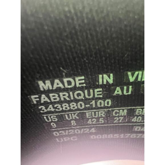 Nike Slides Sandals Womens Size 9 Black White Sports Summer Athletic Slip On - Picture 7 of 8